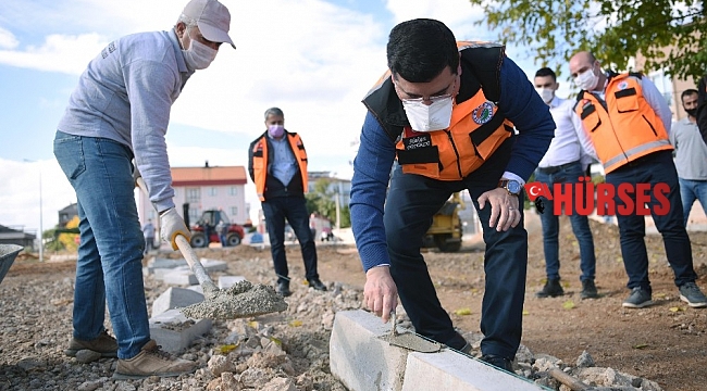 Hüsnü Karakaş mahallesi şehirleşiyor