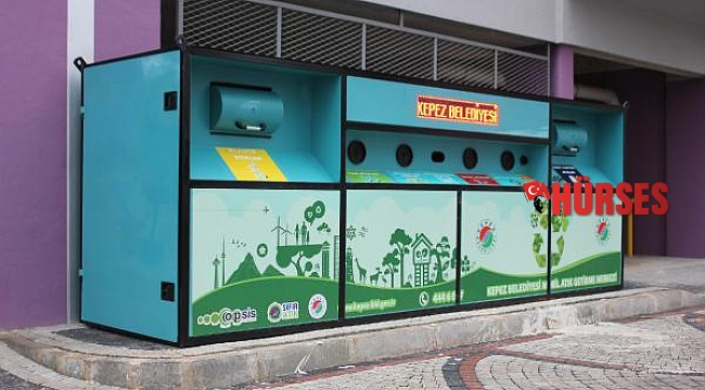 Kepez'in dört bir yanına 'Mobil Atık Getirme Merkezi'