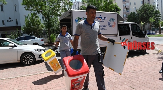 Konyaaltı Belediyesi'nden 'atık' seferberliği