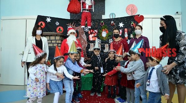 Manavgat Belediyesi kreşlerinden yılbaşı etkinliği