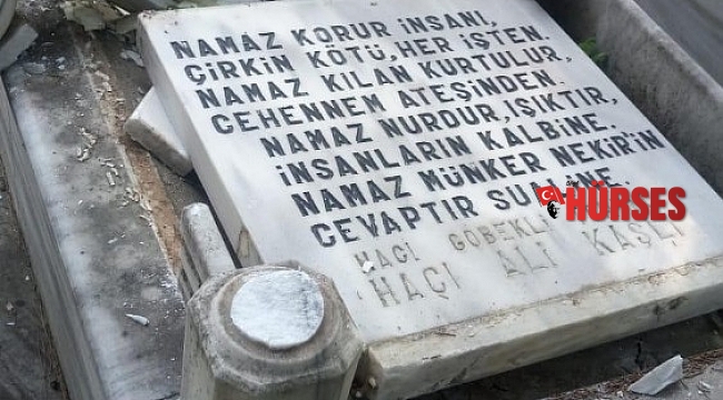 Mezarlıklara zarar verdi, Türk bayraklarını söktü, "Moralim bozuktu" dedi