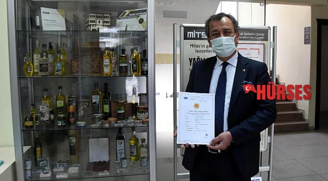 Milas zeytinyağına AB'den coğrafi işaret
