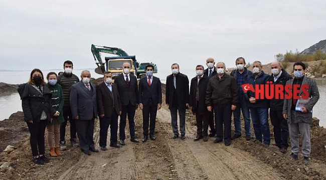 Milletvekili Gökgöz'den Eğirdir Gölü'nde inceleme