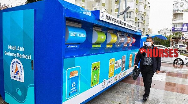 Muratpaşa'da mobil atık merkezlerinin sayısı artırılıyor