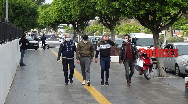 Polis yakalamaktan, hırsız motosiklet çalmaktan bıkmadı