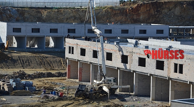 Alanya Toptancı Hali'nin yüzde 70'i tamamlandı