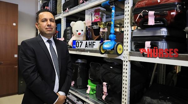 Antalya Havalimanı'nın ilginç kayıp eşyaları