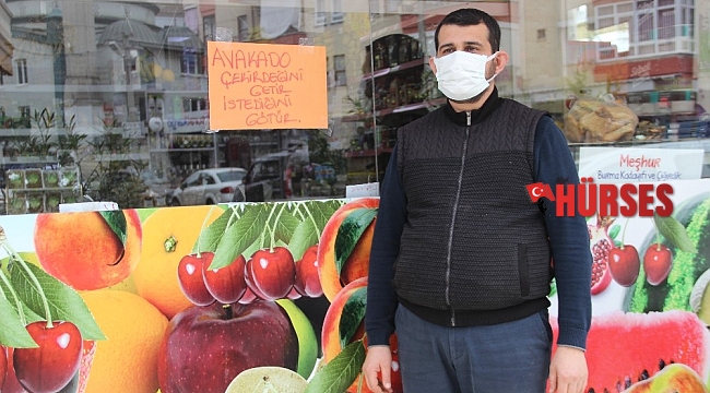 Antalya'da "Avokado çekirdeğini getir, istediğini götür" kampanyası