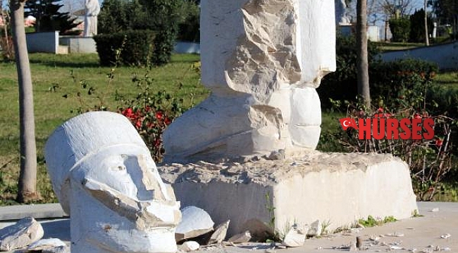 Antalya'da heykel terörü sürüyor