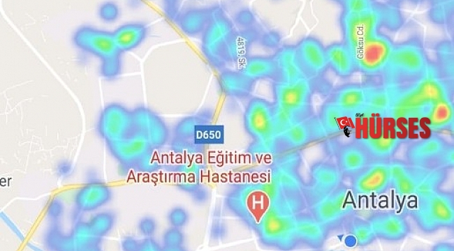 Antalya'da risk haritası kırmızıdan yeşile döndü