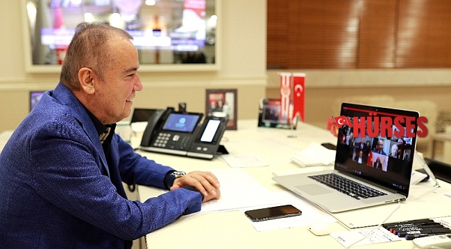 Başkan Böcek CHP'li Büyükşehir Belediye Başkanlarıyla