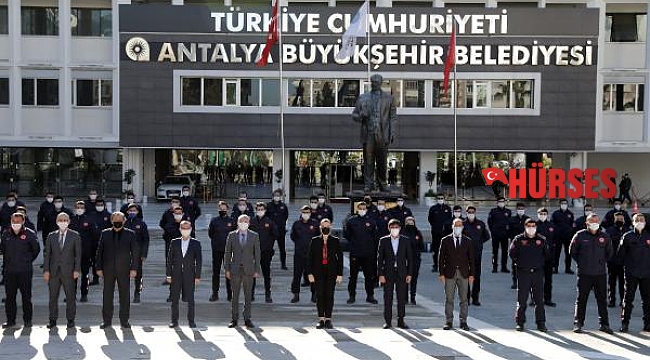 Büyükşehir'de göreve başlayan 100 itfaiye erine eğitim verildi