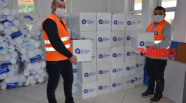 Büyükşehirden ihtiyaç sahiplerine destek