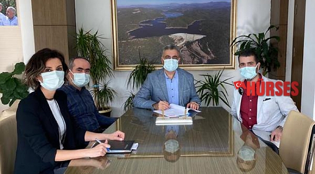 Çardak Topsurlar Göleti ikmali sözleşmesi imzalandı