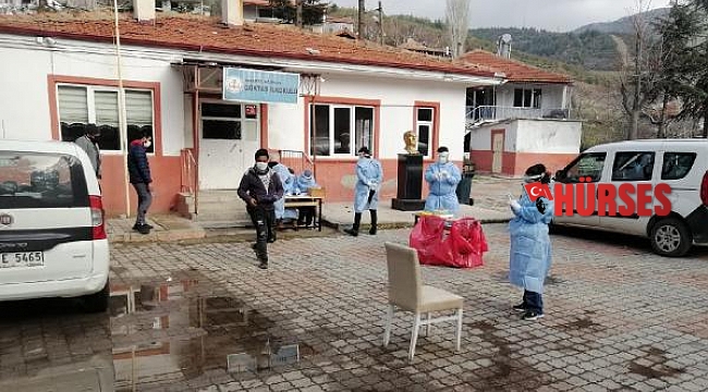 Göktaş köyü karantinaya alındı