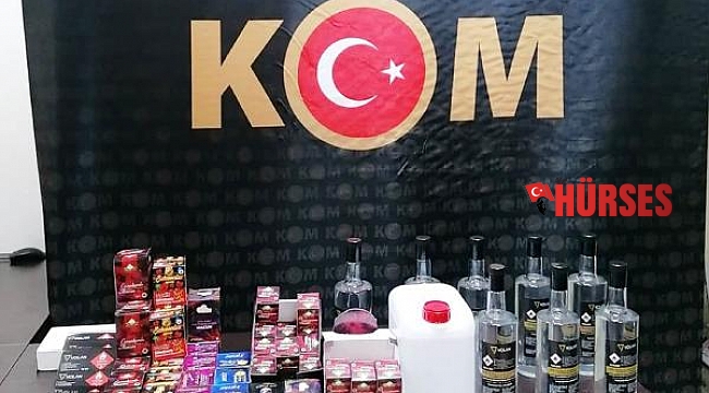 Gümrük kaçağı ürünlerin satıldığı işyerine operasyon