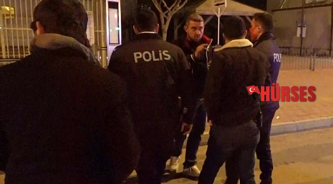 Husumetlisine gitti başkalarından kaçtı!