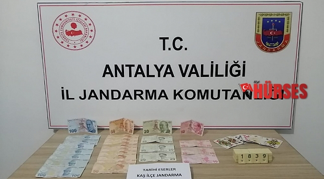 Jandarmadan çoban çadırına kumar baskını