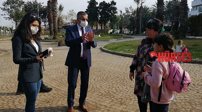 Kemer Belediyesi'nden park çalışması