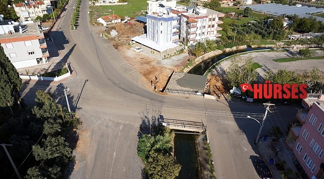 Kepez'den DSİ kanalına 5 köprü daha