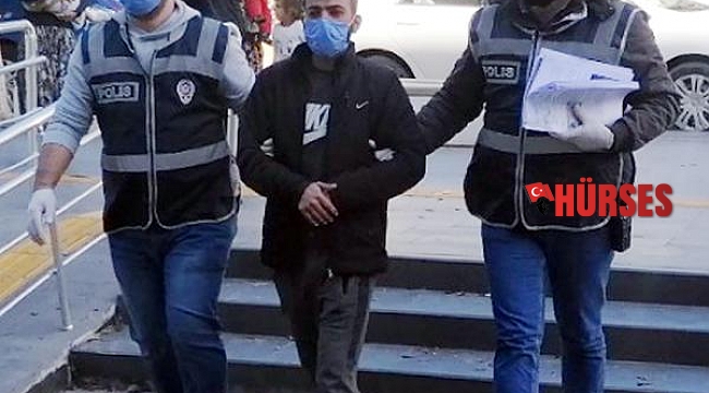 Otomobillere dadanan hırsız yakalandı