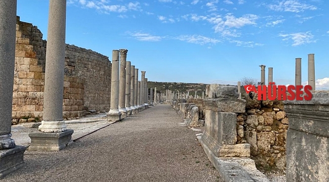 Perge Antik Kenti 2020 yılında sessiz kaldı