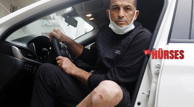 Tacize uğradığını iddia ettiği adamın otomobilini tornavidayla çizdi