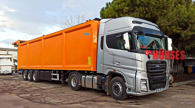 Temizlik işleri filosuna yeni tır