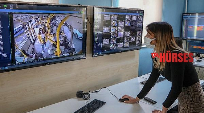 Toplu taşımaya kameralı takip