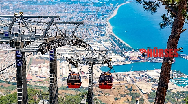 Tünektepe Teleferik'e bakım molası