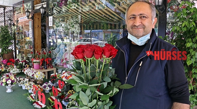 14 Şubat sevgililer kadar çiçekçileri de güldürdü