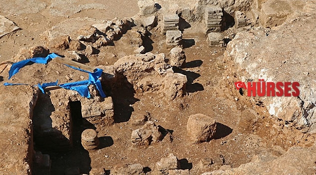 1500 yıllık antik hamam ortaya çıkarıldı