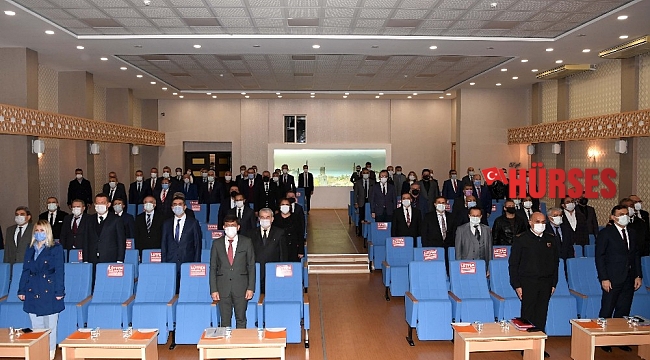 Afet risk azaltma planı hazırlık toplantısı