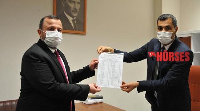 AK Parti il yönetimi mazbatayı aldı