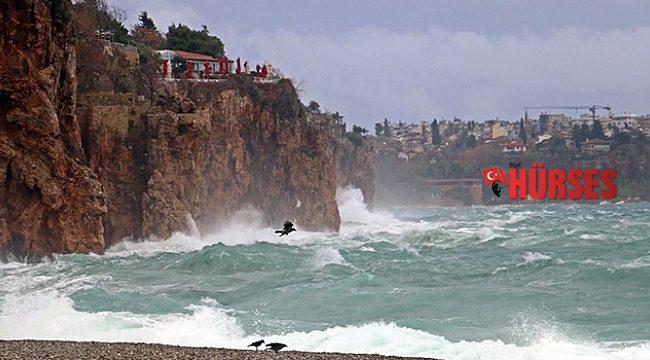 Antalya'nın doğu ilçeleri için kuvvetli yağış uyarısı