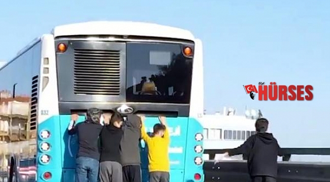 Antalya'da 5 patenli çocuğun tehlikeli yolculuğu