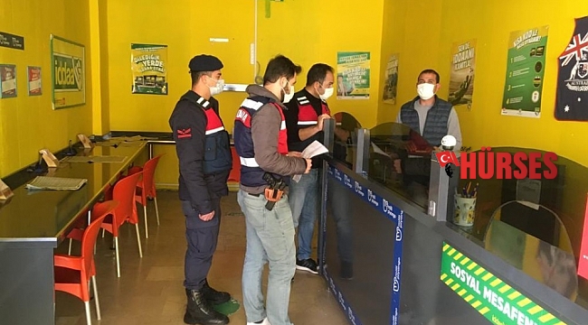 Antalya'da jandarmadan 483 personelle bahis ve kumar denetimi