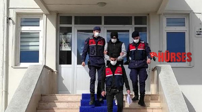Aranan şüpheli yakalanarak, tutuklandı