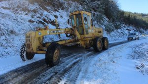 Büyükşehir'den karla mücadele çalışması