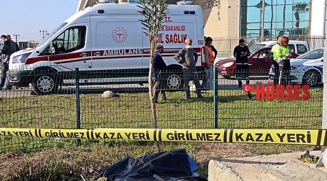 Çarptığının insan olduğunu görünce gözyaşlarına boğuldu