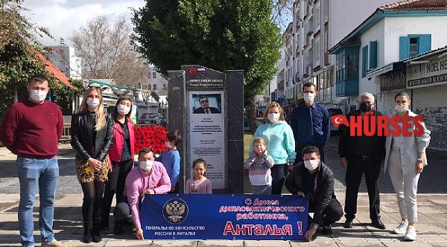Demre'de Andrey Karlov anıldı