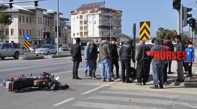 Gazipaşa'da kaza: 1 yaralı