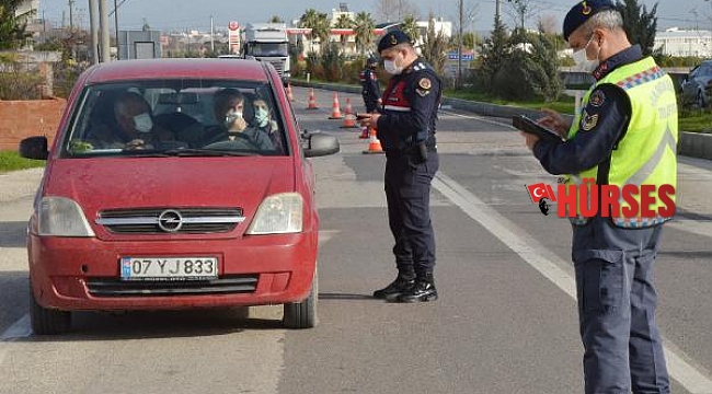 Jandarmadan trafik denetimi