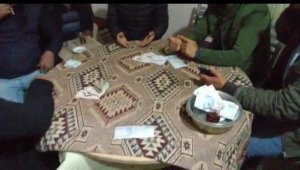 Jandarmanın kumar baskınında 66 bin 878 TL idari para cezası