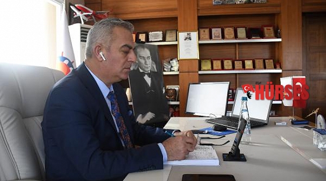 Kemer'de Cumhurbaşkanlığı Türkiye Bisiklet Turu hazırlığı