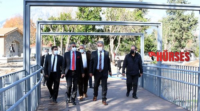 Kemer'in yeni yüzü 'Atatürk Parkı'