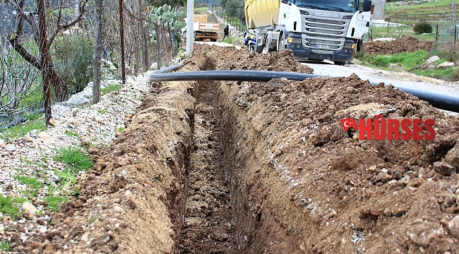 Kumluca'da Erentepe Mahallesi içme suyuna kavuşuyor
