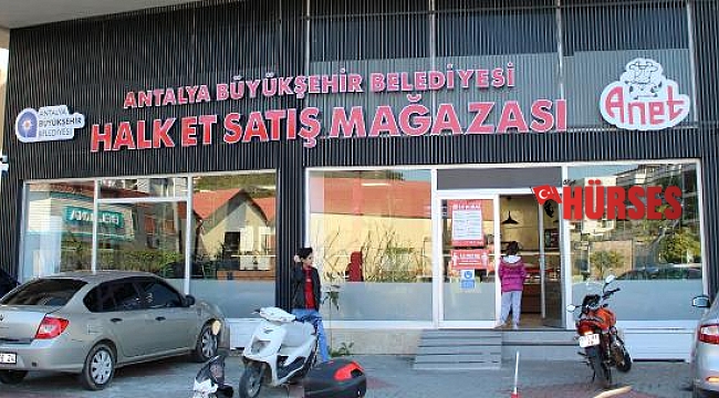 Manavgat Halk Et'te 1 yılda 50 ton et ve et ürünü satıldı