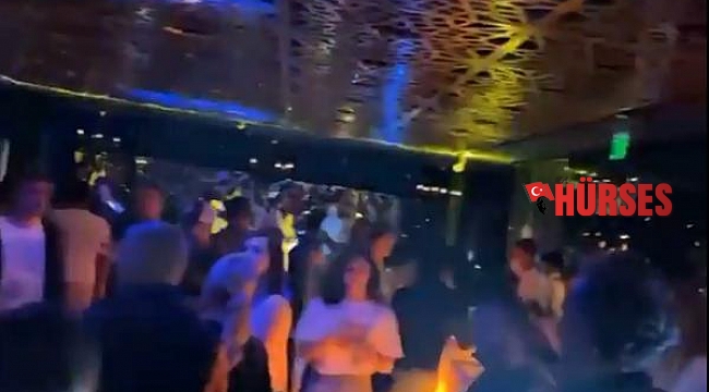 Otelde 'korona' partisi