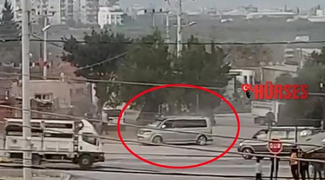 Panelvan minibüsle caddede drift yaptı